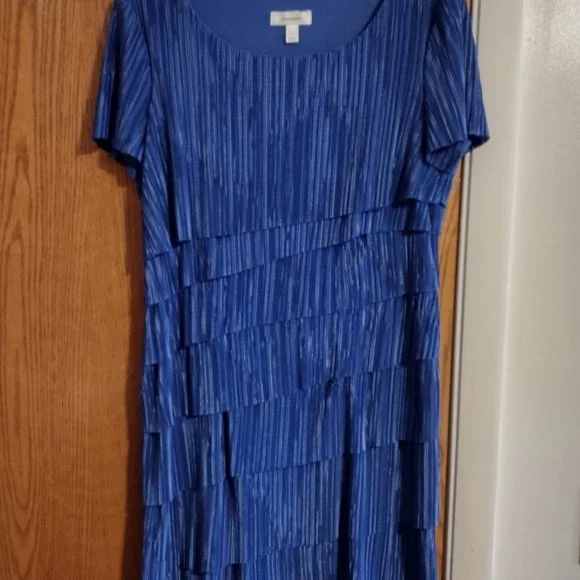 blue gatsby dress Womens Royal Blue Gatsby Dress main image 0
